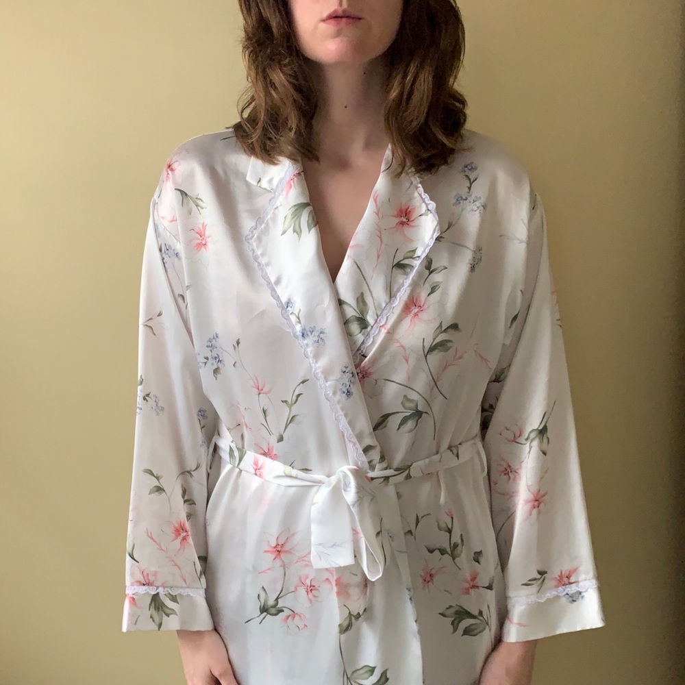 DIOR Vintage Floral Robe